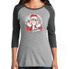 Ladies Tri-Blend 3/4 Sleeve T-Shirt Thumbnail