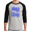 Unisex 50/50 Blend 3/4 Sleeve T-Shirt Thumbnail