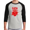 Unisex 50/50 Blend 3/4 Sleeve T-Shirt Thumbnail