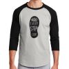 Unisex 50/50 Blend 3/4 Sleeve T-Shirt Thumbnail