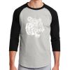 Unisex 50/50 Blend 3/4 Sleeve T-Shirt Thumbnail