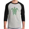 Unisex 50/50 Blend 3/4 Sleeve T-Shirt Thumbnail