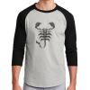 Unisex 50/50 Blend 3/4 Sleeve T-Shirt Thumbnail