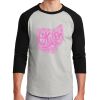 Unisex 50/50 Blend 3/4 Sleeve T-Shirt Thumbnail