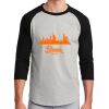 Unisex 50/50 Blend 3/4 Sleeve T-Shirt Thumbnail