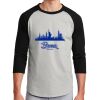 Unisex 50/50 Blend 3/4 Sleeve T-Shirt Thumbnail