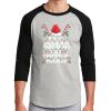 Unisex 50/50 Blend 3/4 Sleeve T-Shirt Thumbnail