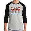 Unisex 50/50 Blend 3/4 Sleeve T-Shirt Thumbnail