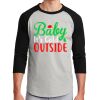 Unisex 50/50 Blend 3/4 Sleeve T-Shirt Thumbnail