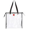 Clear Zippered Tote with Full Gusset Thumbnail