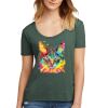 Women's Festival Scoop Neck Tee Thumbnail