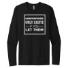 Unisex Premium Cotton Long Sleeve T-Shirt Thumbnail