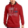 Unisex Light Fleece Hooded Sweatshirt Thumbnail