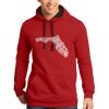 Unisex Light Fleece Hooded Sweatshirt Thumbnail