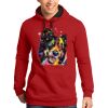 Unisex Light Fleece Hooded Sweatshirt Thumbnail